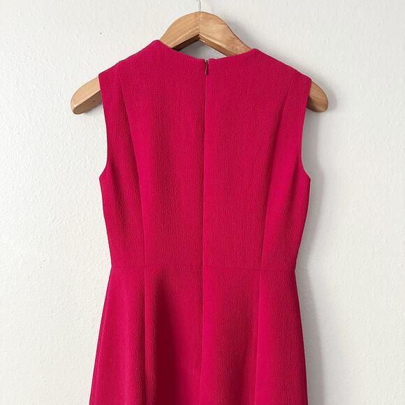 M.M. LaFleur Jane 1.0 Staccato Crepe Dress Women's Size 4 Color Hibiscus NEW - Picture 7 of 16